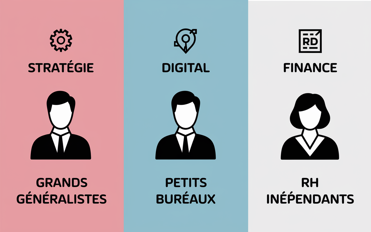 Cabinets conseil generaliste specialiste independant