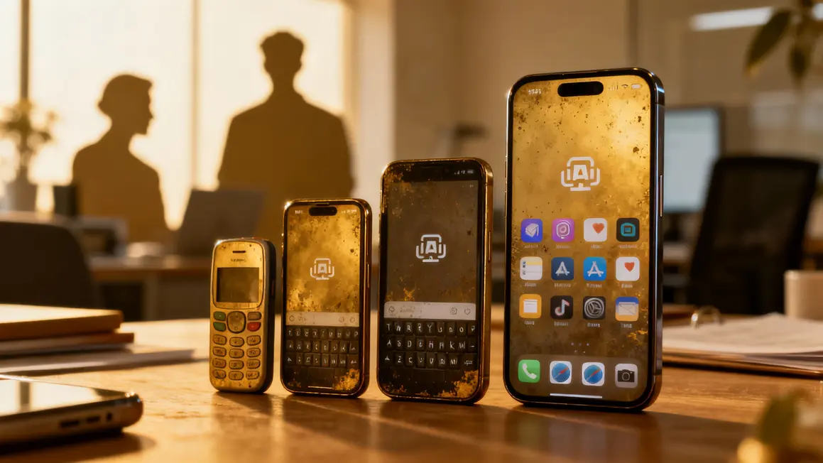 ecrans smartphones evolution productivite IA