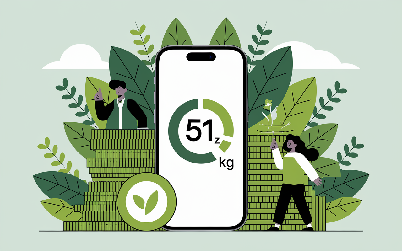 iphone 14 pas cher environnement écologique chiffres et badge