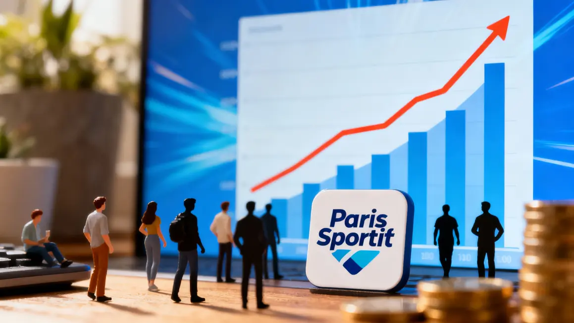 Graphique Paris sportifs croissance marché utilisateurs 2024