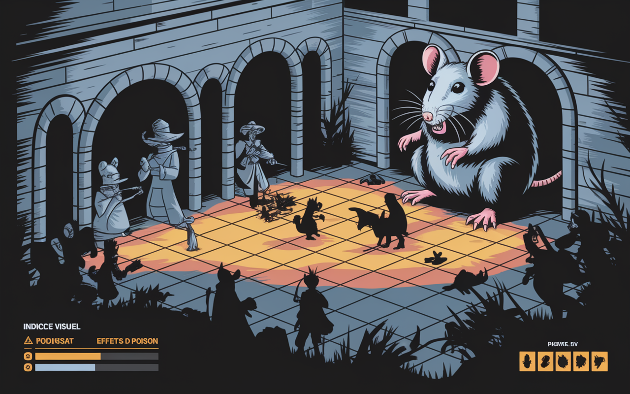 plan combat boss rat noir dofus salle pieges