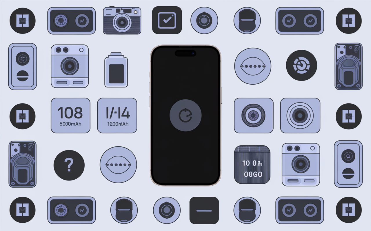 redmi note 13 5g icones fiche technique